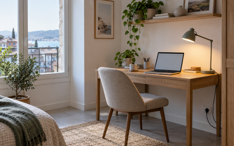 Business stays: the desk in the listing needs to work in real life
