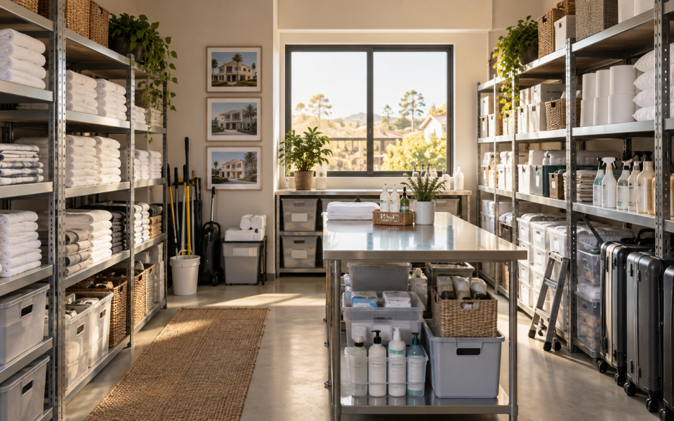 Espace de stockage sécurisé pour les opérations de location saisonnière